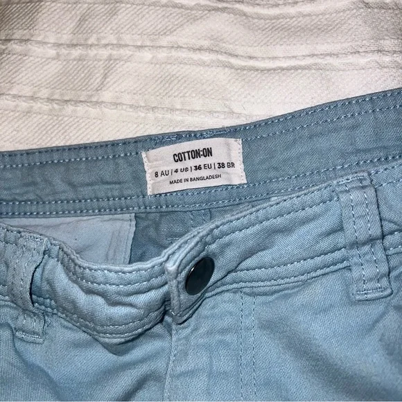 Cotton On Sky Blue Casual Pants - Picture 5 of 6